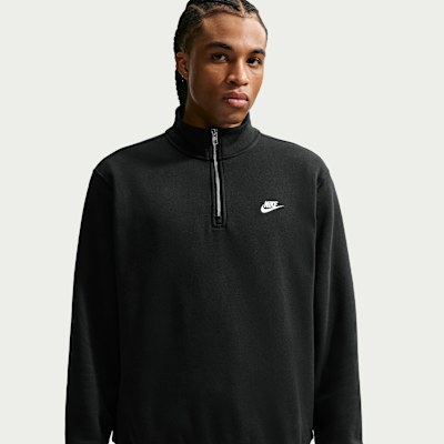 Nike Sportswear Club Men's 1/2-Zip Fleece Top. Nike.com